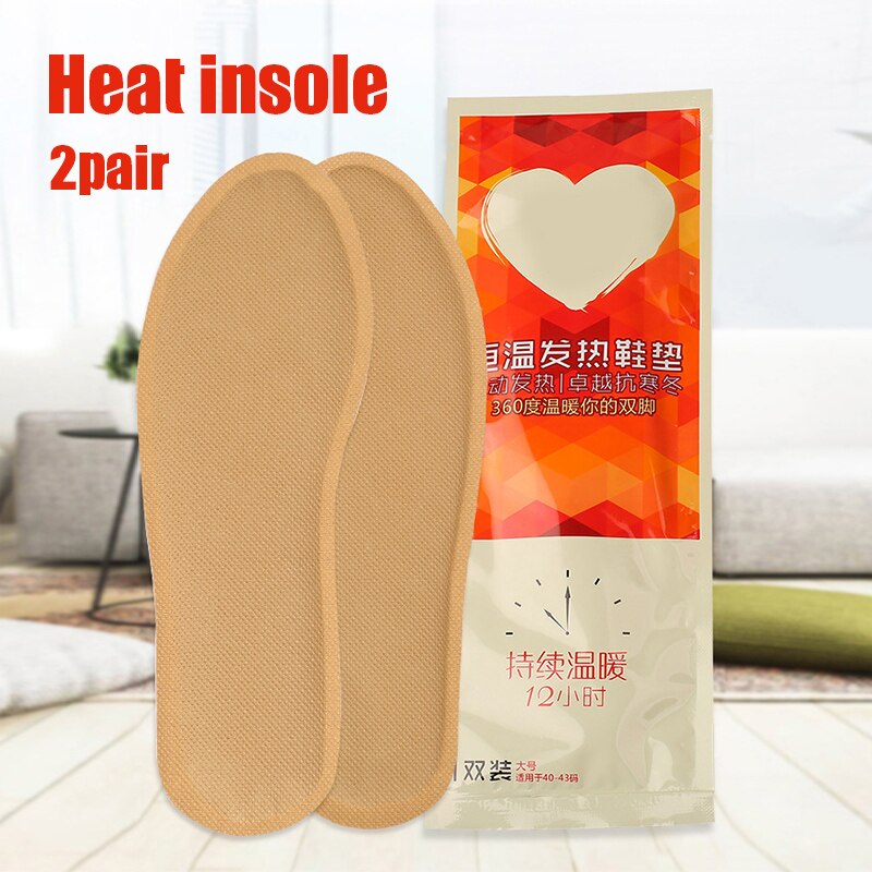 Winter Self-heating Insoles Shoe Boot Foot Warmer Outdoor Sporting Disposable Single use heated Insoles Eco-Friendly