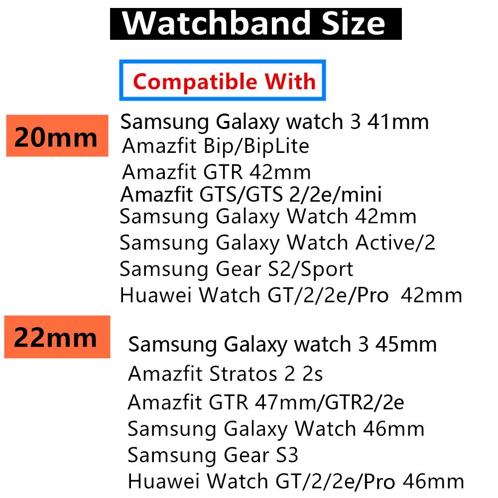 Correa de silicona de 20mm y 22mm para Amazfit GTS 2 2e mini GTR, Correa de 42mm, Correa para reloj de pulsera portátil, Correa Amazfit bip