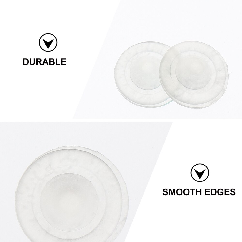 200pcs Self-adhesive Bumper Pad Durable Cabinet Bumper Rubber Bumpers for Home