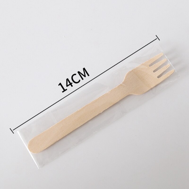 Disposable Wooden Tableware, Party Wooden Fork, Party Wooden Fork, Home Kitchen Disposable Fork