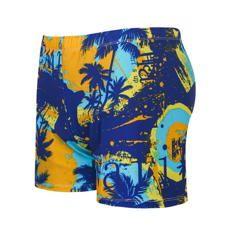 UK Men Beach Swim Jammers Short Beach Swimwear Swimming Trunks Underwear Surf Boxer Brief Pant: E / XXL