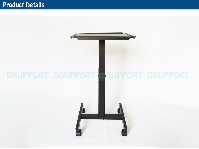 Projector Holder Speaker Stand Trolley With Tray And 360 Degree Universal Wheel