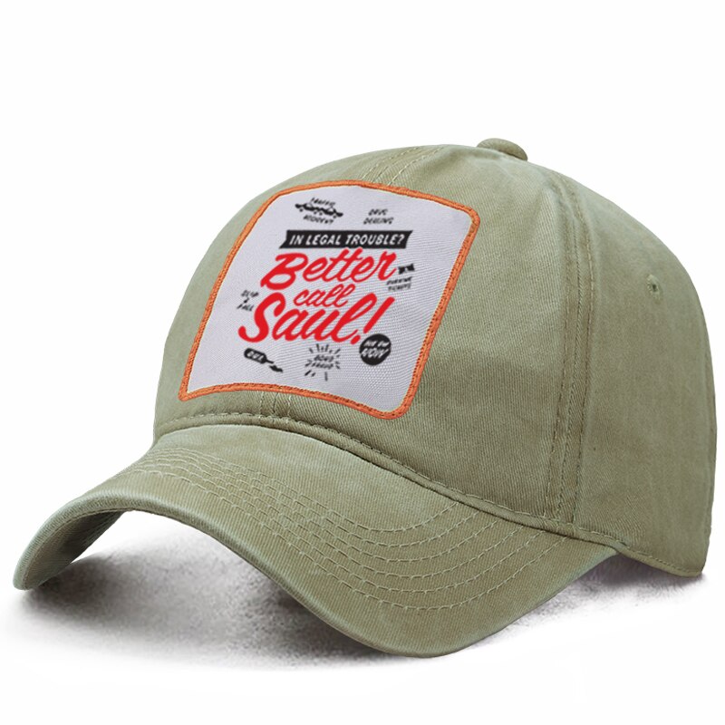 Meglio Chiamare Saul Berretto Da Baseball Donna Berretti Coda di Cavallo Caps Papà Trucker Snapback Cappello Solido Boinas Gorras Casquette Sole Cappelli Ombra: Khaki 6