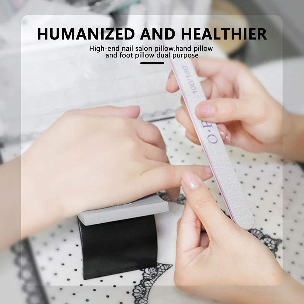 U-Vormige Siliconen Nail Tafel Hand Kussen Houder Wasbaar Draagbare Mat Pad Nail Art Salon Manicure Salon Tool Nail apparatuur