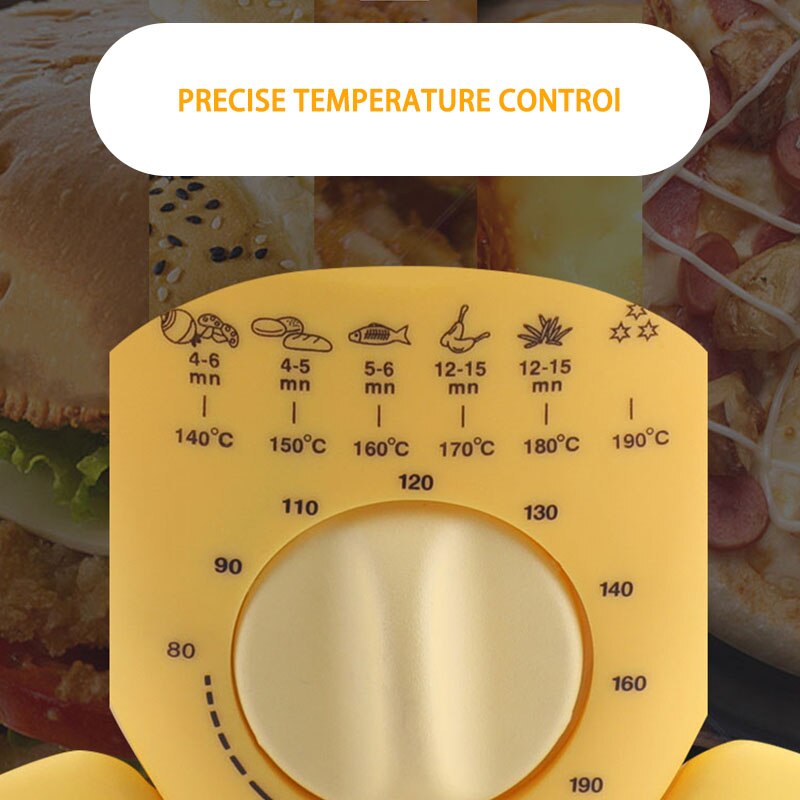 Smokeless multifunctional frying pan 0.9L Mini electric oil fryer oven French fries Grill Chicken Fried Fish Pot machine