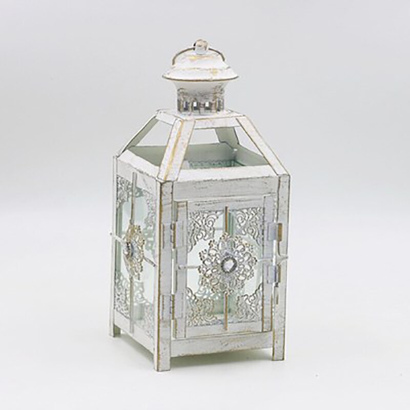 Linterna decorativa vela linterna de Metal Estilo Vintage linterna colgante para fiestas de bodas interior al aire libre