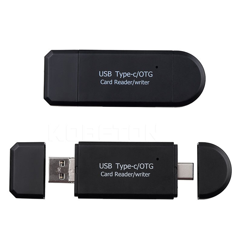 Kebidu 3 in 1 voor android otg kaartlezer USB 2.0 Universal OTG TF/Sd-kaart voor Android telefoon computer