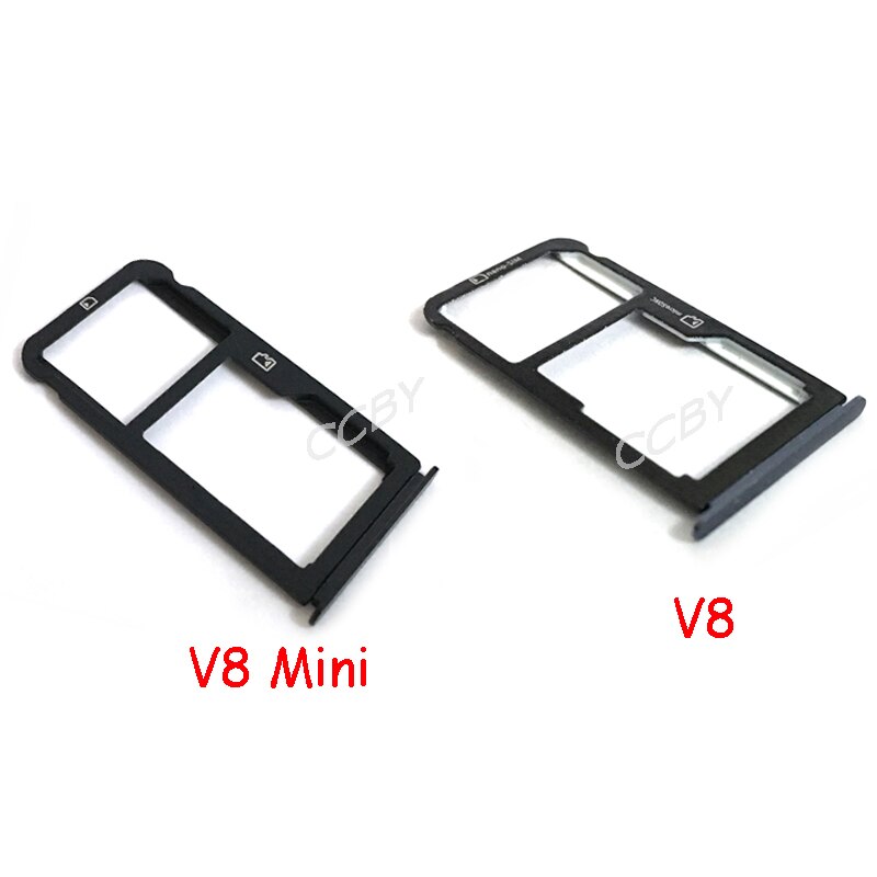 For ZTE Blade V8 / V8 Mini Sim Card Slot Tray Holder SD Card Reader Socket Replacement Part