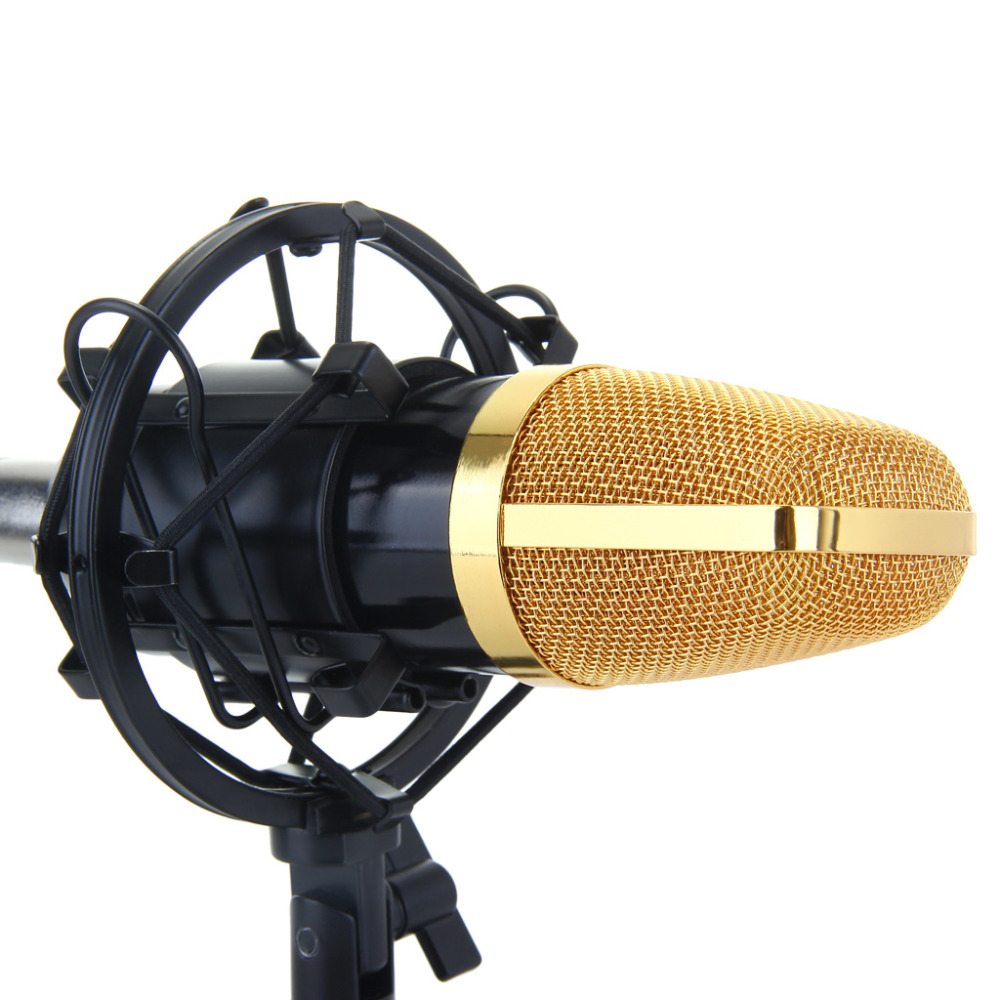 Universal Studio Recording Microphone Shock Mount Holder Condenser Mic Clamp Clip Stand Shockmount Mike Suspension Spider