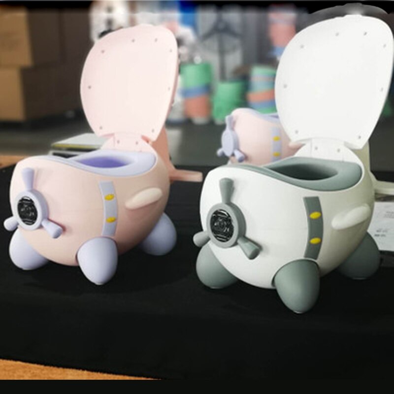 Pot toilette formation siège Portable voyage enfant en bas âge siège de toilette PP matériel mignon avion enfant en bas âge siège de toilette pour les enfants