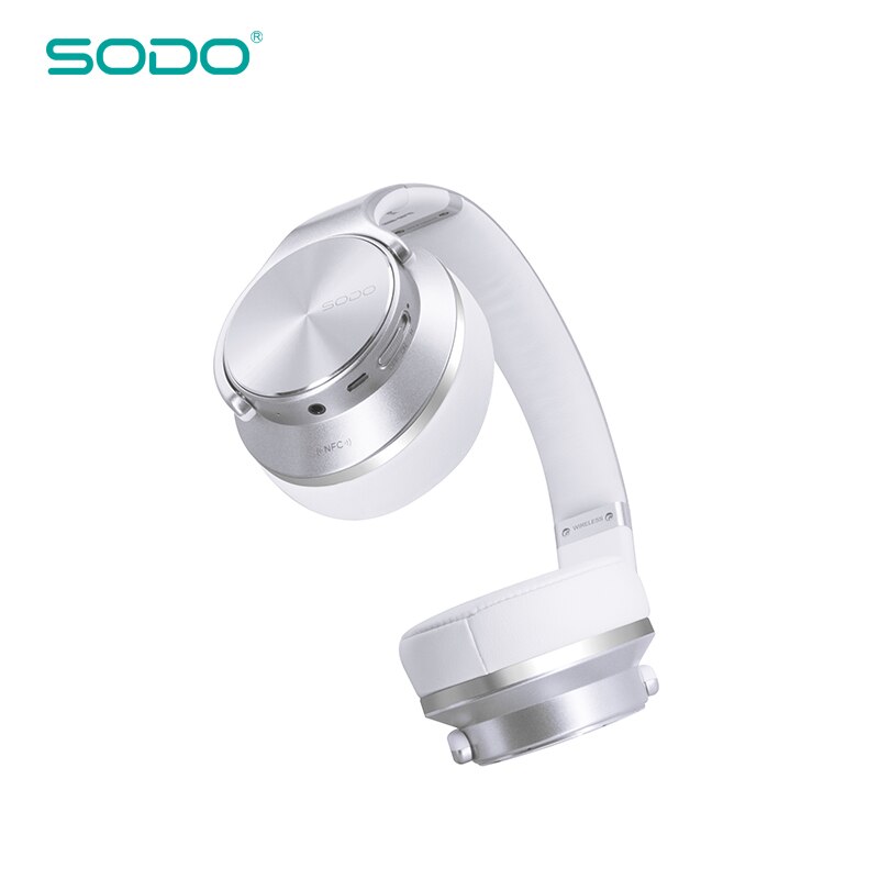 SODO MH5 – casque d'écoute Bluetooth sans fil, confortable, 2 en 1, haut-parleur à torsion, avec Microphone, pour PC et Mobile, Original