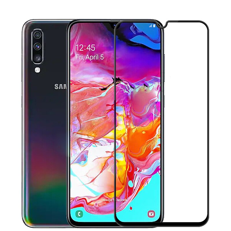 Verre trempé pour Samsung Galaxy A70 protecteur d'écran verre de protection sur pour Samsung A70 SM-A705F/DS A7050 a 70 70a film