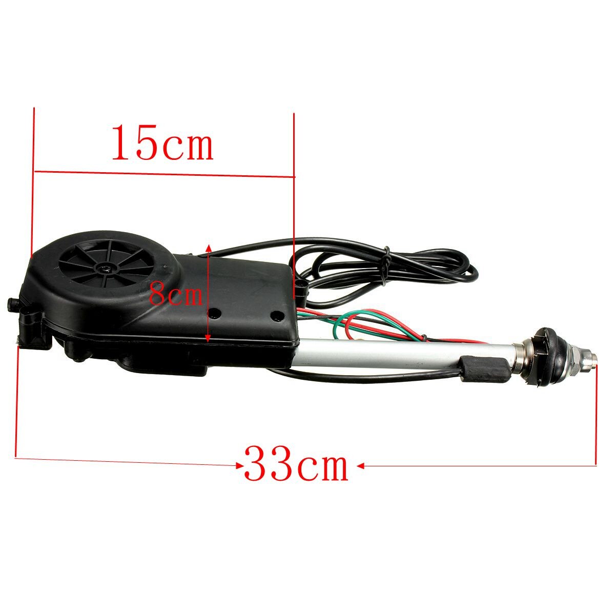 Car AM/FM Van Electric Power Radio Antenna Conversion Unit Car Electric Aerial Radio Automatic Booster Power Antenna Kit
