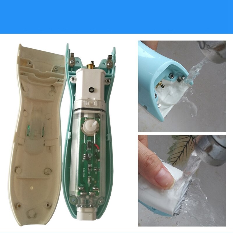 Tondeuse à cheveux pour bébé coupe de cheveux professionnelle Kit de toilettage étanche Ultra silencieux tondeuse à cheveux Rechargeable