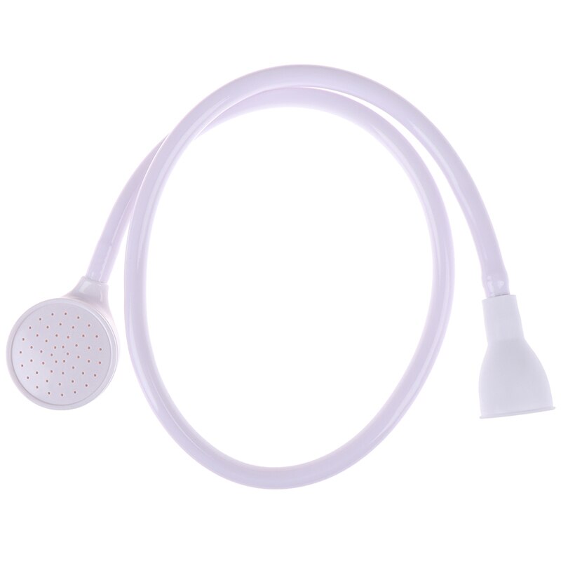 Shower Head Set Single Wide Tap Bath Sink Shower Head Spray Hose Push On Mixer Hairdresser Pet Shower Head Handheld