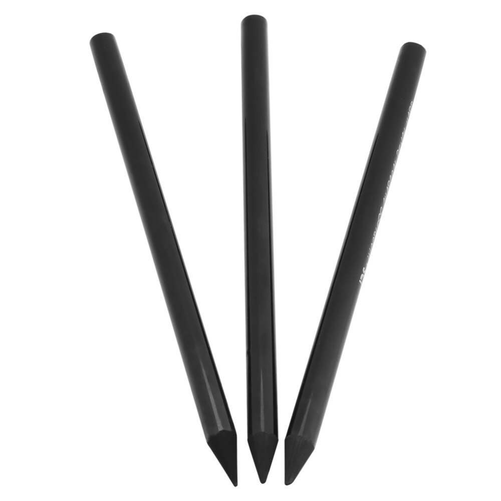 3 Pcs/lots Full Charcoal Woodless Charcoal Artist Pencil Kit Sketch Pencil Drawing Tools Art Painting Stationery