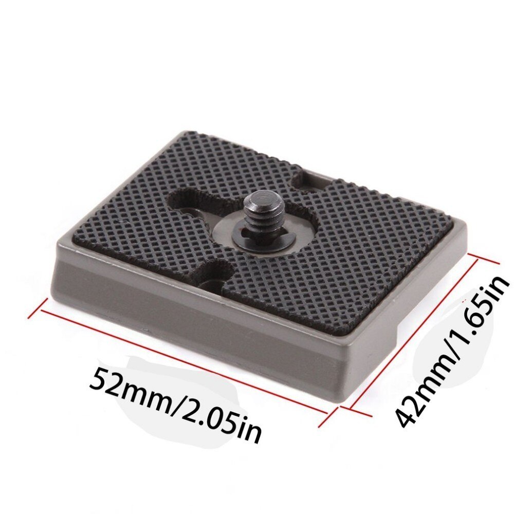 Camera Statief Quick Release Qr Plate Volledige Manfrotto 200-PL14 Compatibiliteit Duurzaam Rubber Pad