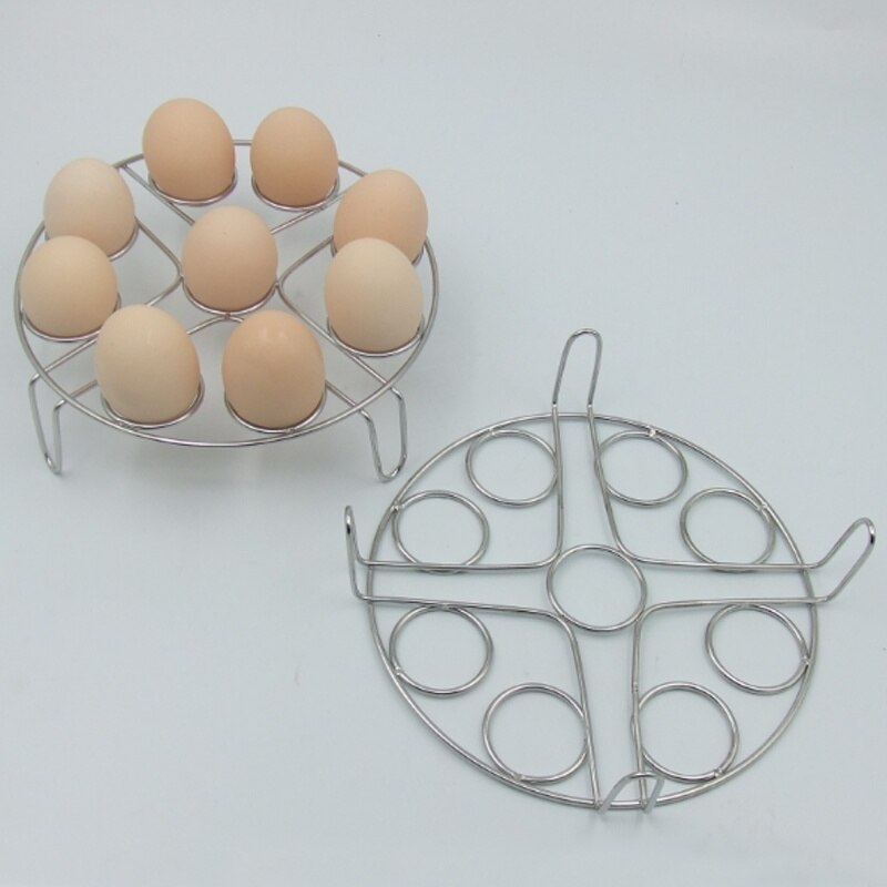 Egg Steamer Rack Kitchen Cooking Steaming Rack Stand/Egg Stainless Steel Cook Steamer Draining Rack