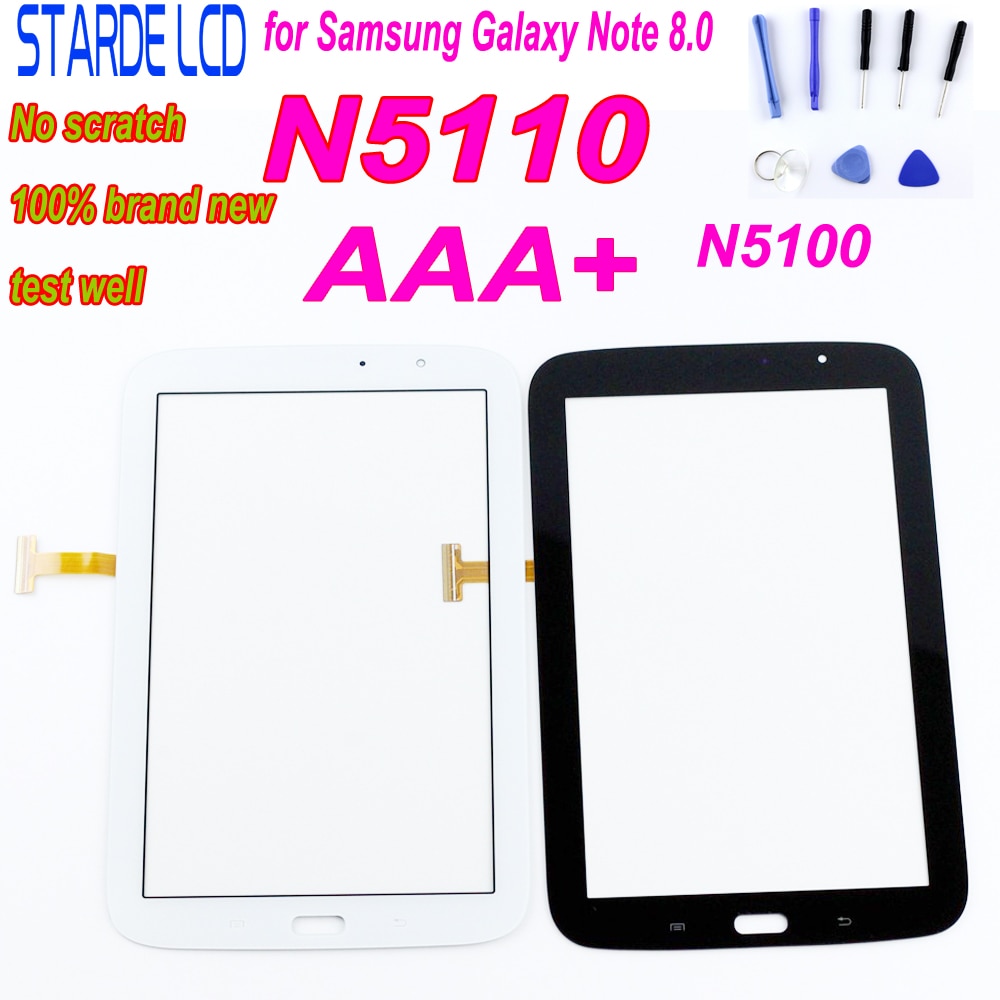 N5100 Front Touch Screen Panel Voor Samsung Galaxy Note 8.0 N5110 Tablet Digitizer Touch Screen Voor Glas Sensor 3G & Wifi