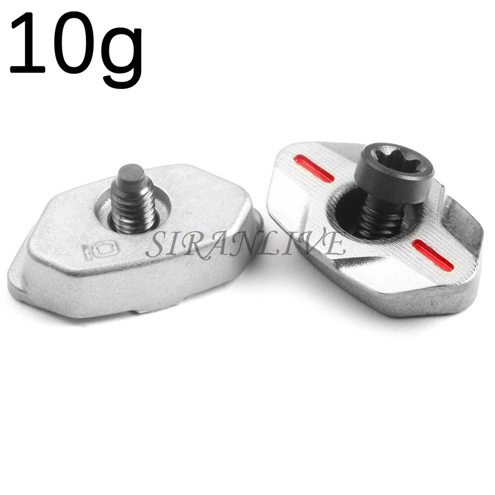 Vis de remplacement en bois hybride pour Golf Ping G410 Fairway, poids 4g/6g/7g/8g/10g/13g/16g/18g/20g,: 10g