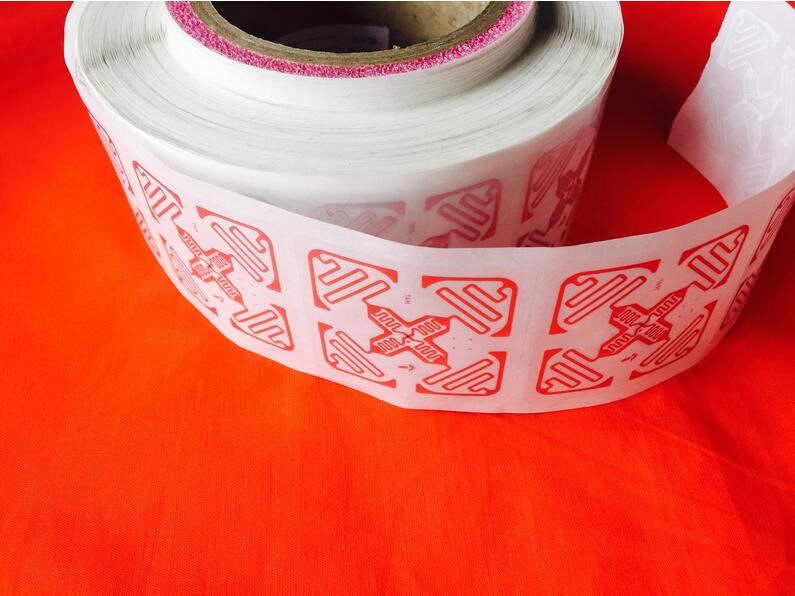 100Pcs Boek Elektronische Label H47 Gecoat Papier Rfid Label Impinj Uhf Rf Bibliotheek Label Sticker Kan Afdrukken 860-960Mhz Rfid Label