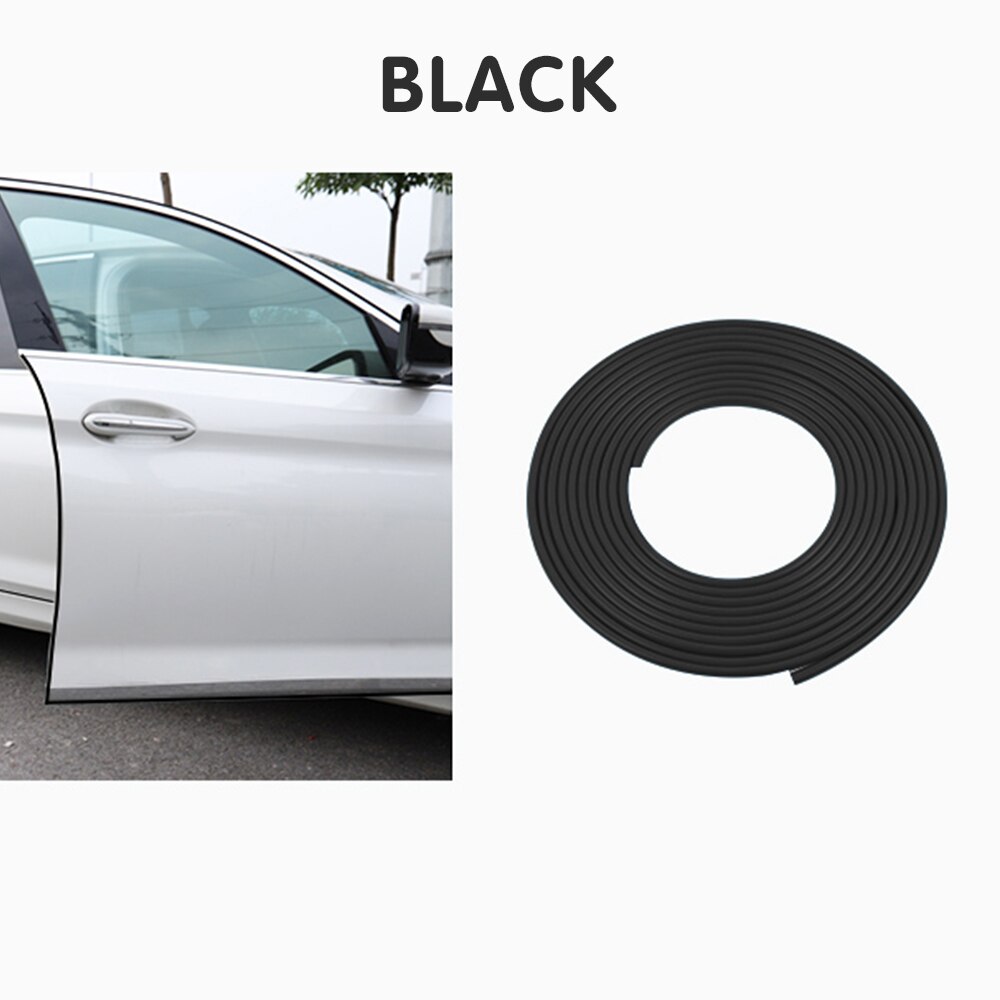 U Typ Universal 2,5 m/5m/10m Auto Tür Schutz Rand Guards Trim Styling Form Streifen gummi Scratch Protector Für Auto dichtung