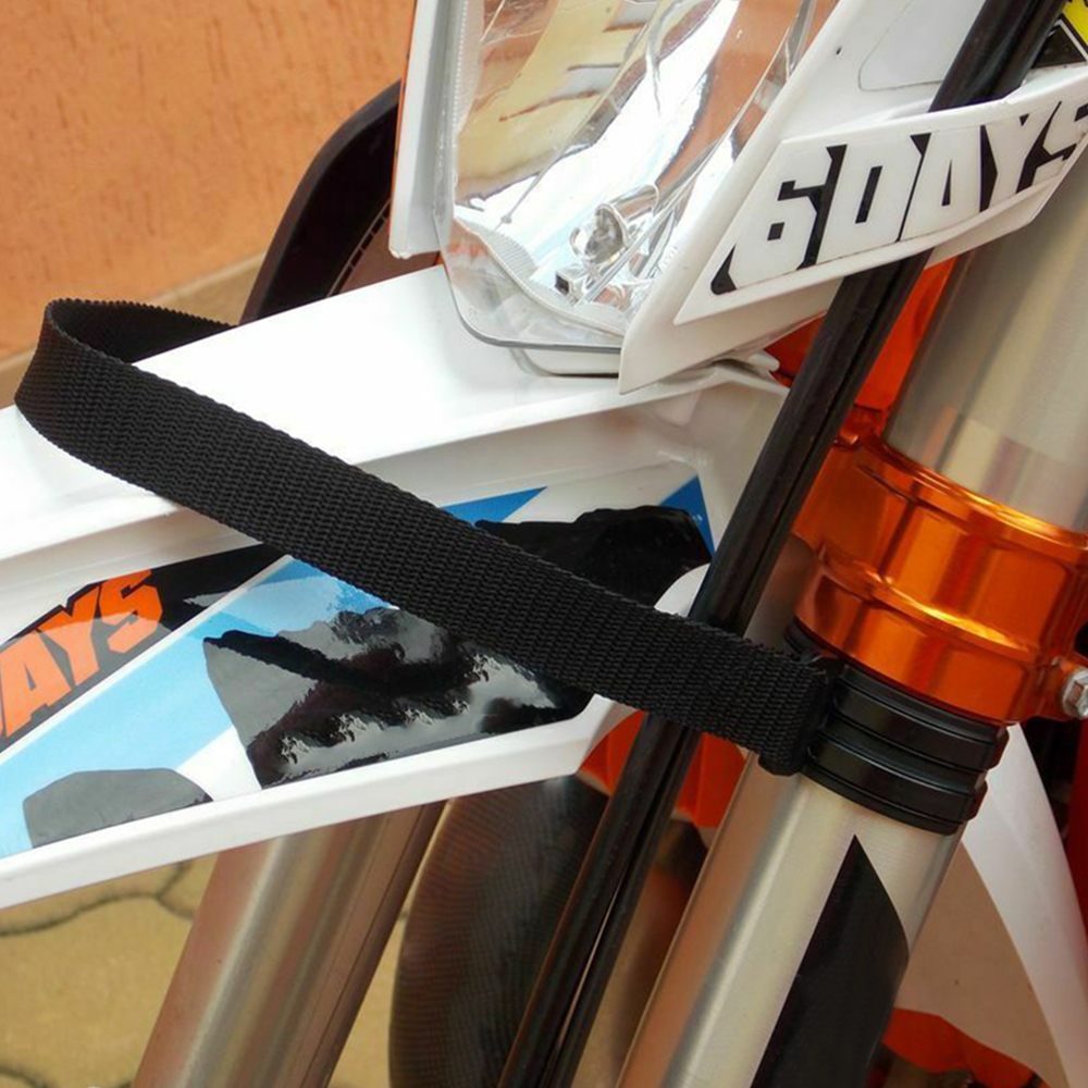 Poignée de levage de sangle de maintien avant et arrière, pour KTM Husqvarna Husaberg Honda Suzuki Kawasaki Suzuki Enduro, tuyau de fourche de 50 à 70MM de diamètre