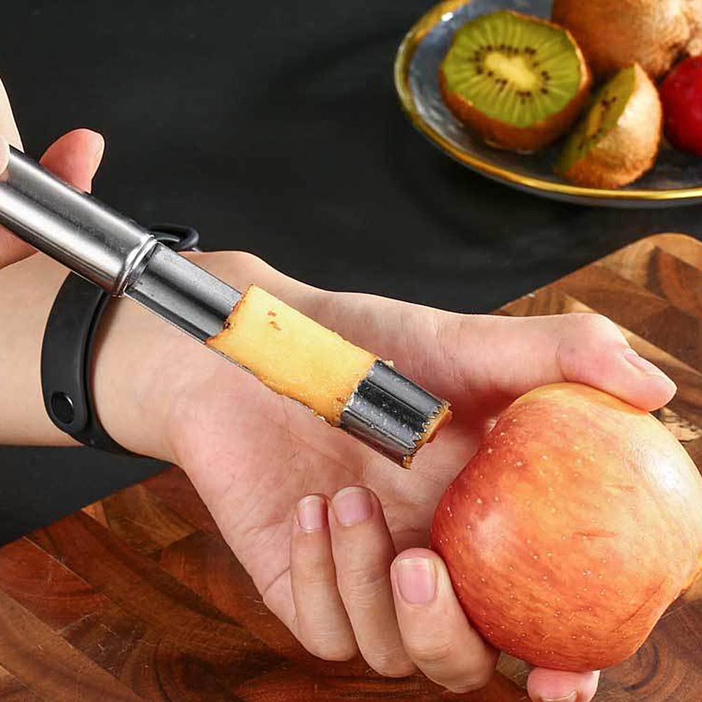 Apple Corer Pitter Pear Bell Seed Remover pepper Twist Fruit Core Remove Pit Kitchen Tool Gadget Stoner