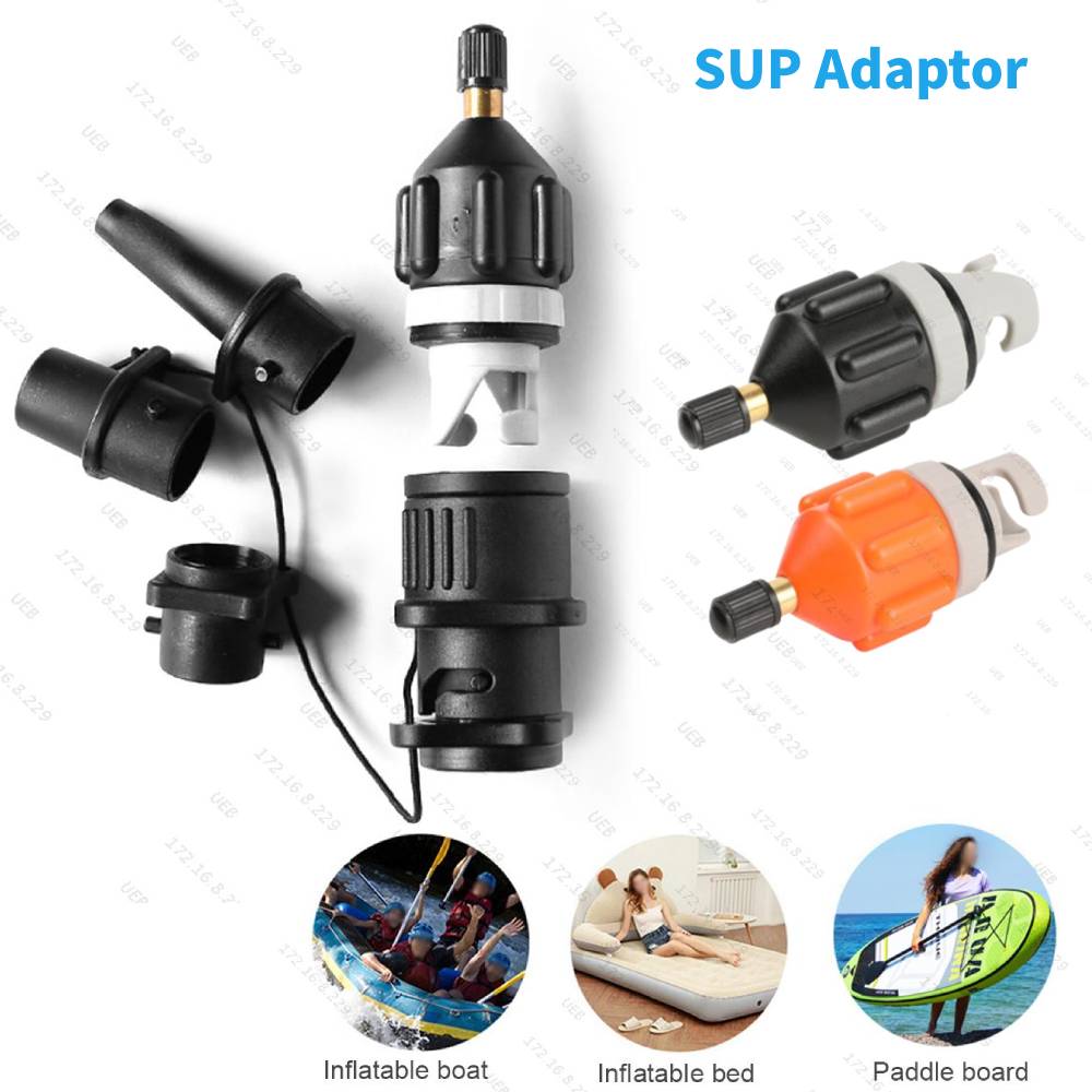 Luft ventil adapter aufblasbarer Pumpen adapter Paddel boot Kajak Luft ventil Pumpen anschluss für Sup Board Reifen Luft kompressor Konverter