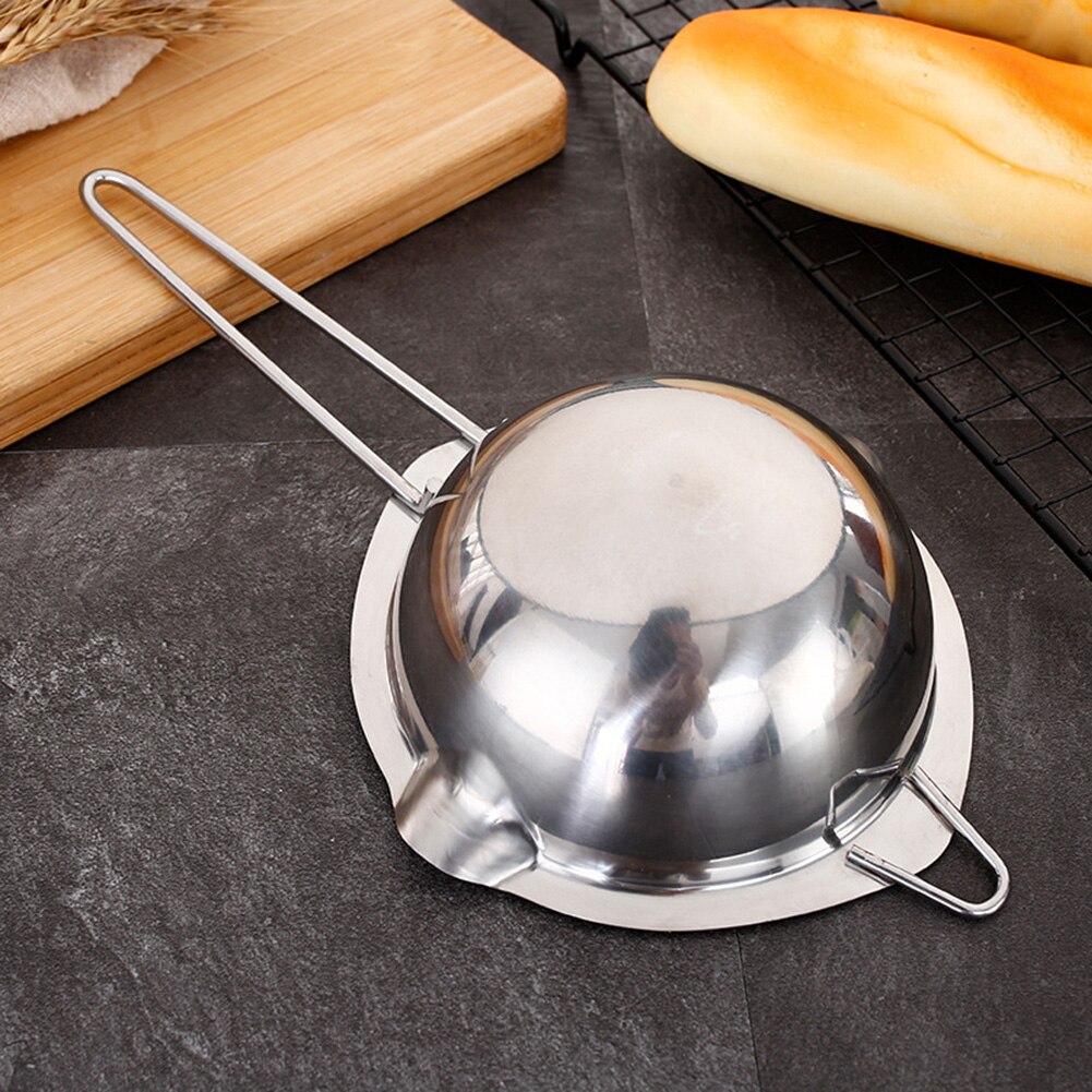 1PC Portable Stainless Steel Chocolate Butter Melting Pot Pan Kitchen Milk Bowl Boiler Cooking Accessories