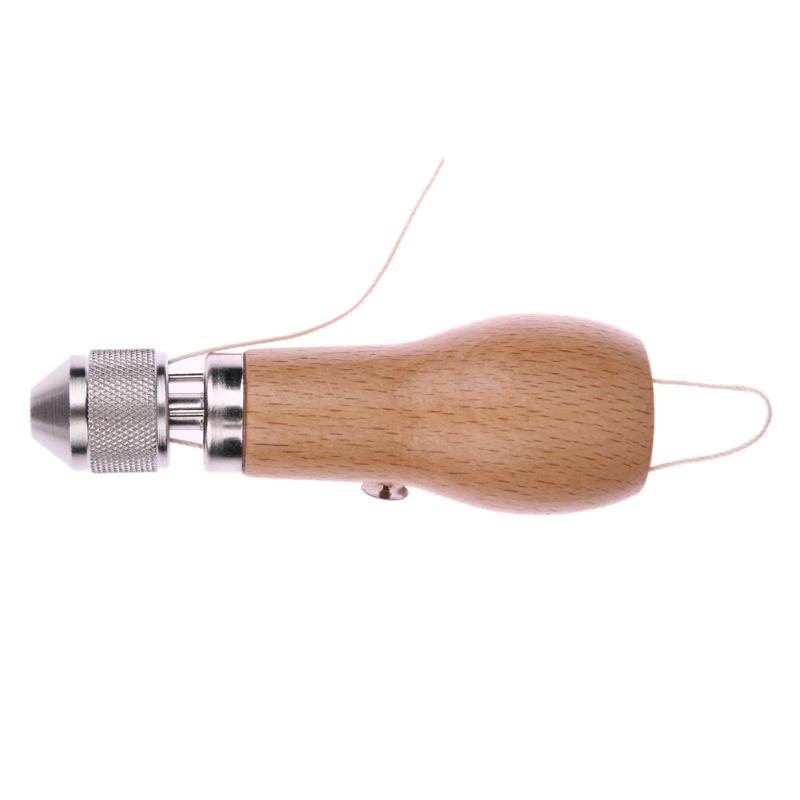 Kit de punzón rápido de costura, herramienta de punzón rápido para costura, vela de cuero, hilo encerado, vela de cuero, reparación pesada, herramienta de costura de cuero