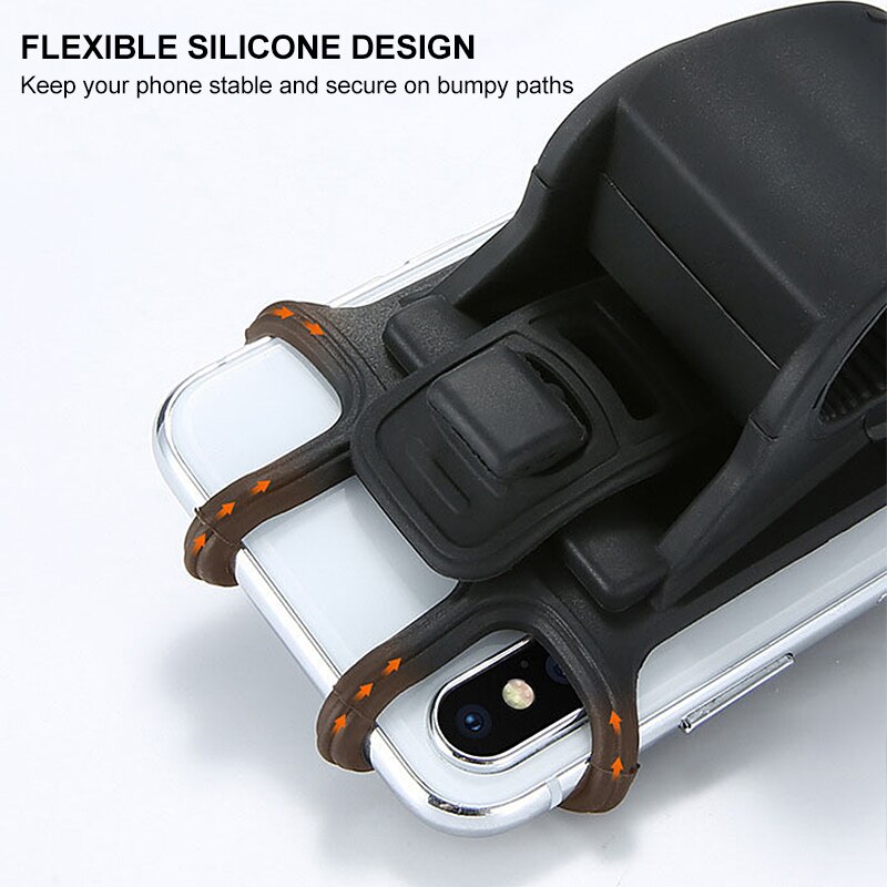 Support de téléphone de vélo pour 11 8 7 XS Max pour Xiaomi 9 support de téléphone Mobile de moto universel support de guidon de vélo