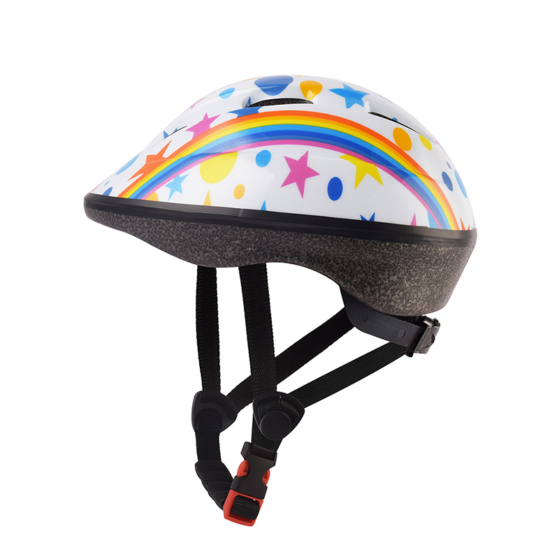 Casco de bicicleta de equilibrio ultraligero Skybulls casco de ciclismo integrado moldeado para niños patinaje para deportes al aire libre equipo de seguridad: TK015A-S