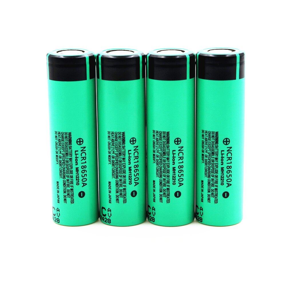 1-10PCS 100% Original 18650 battery NCR18650A 3.7v 3100mah Lithium Rechargeable Battery For Flashlight batteries