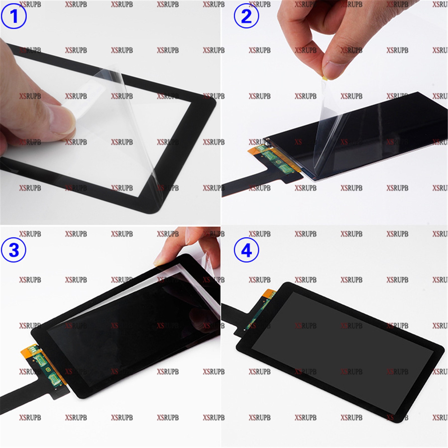 5.5 inch LCD module 2560*1440 2K LS055R1SX03 light curing display screen for ANYCUBIC Photon lcd 3d printer VR projector