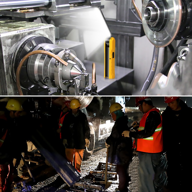 Multifunction Led Work Light Portable COB Working Lamp Rechargeable Flashlight Rotatable Worklight Searchlight with Magnet