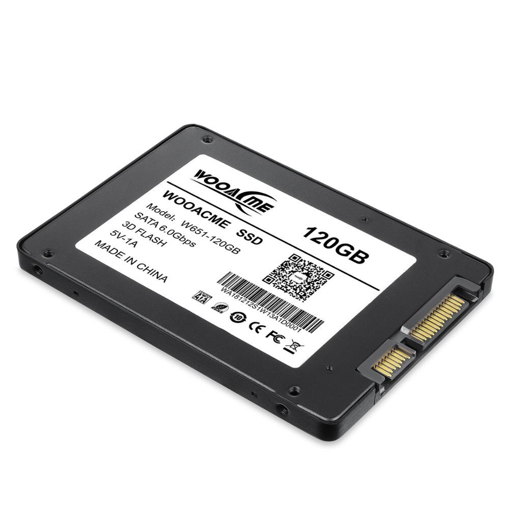 Wooacme W651 SSD 128GB 2.5 inch SATA III SSD Notebook PC External Solid State Drive