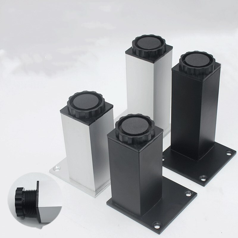 Cabinet feet furniture feet 38 square adjustable cabinet feet bathroom cabinet feet TV cabinet feet aluminum alloy cabinet feet