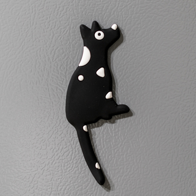 Imanes de nevera con dibujos de animales para cocina, gancho fuerte magnético de PVC, con forma de cadena, cola flexible, almacenamiento, 1 unidad: E