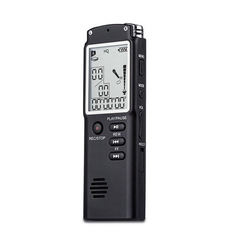 8Gb/16Gb/32Gb Digitale Recorder Met MP3 Wav Speler Opname Pen Microfoon Stereo opname
