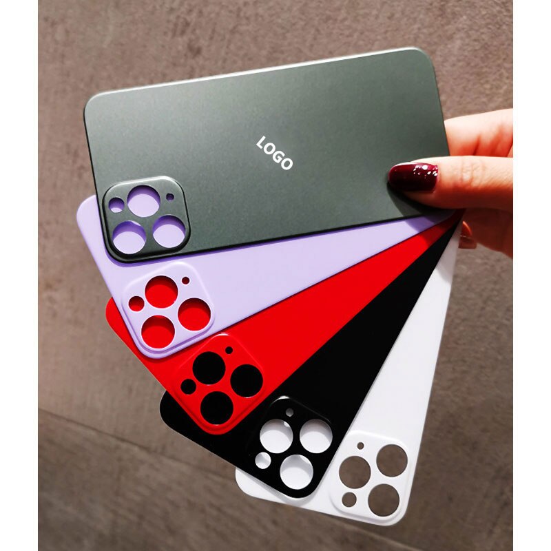 Film protecteur de téléphone portable de couleur unie pour iPhone11 PRO autocollant de peau de dos de téléphone de film arrière mat doux