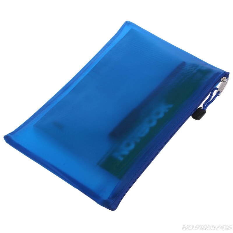 Bolsa de documentos A5 con cremallera, organizador de almacenamiento de bolsillo para archivos, oficina, escuela, impermeable, N25, 20