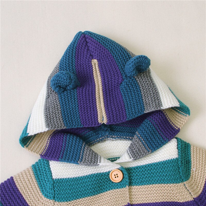 Outono crianças menino meninas topos camisa 2020 novo bebê meninos listrado roupas de algodão crianças cardigan 0-24m
