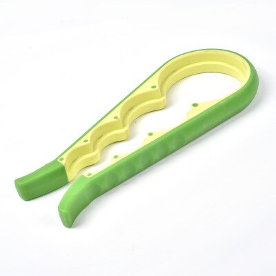Bottle Opener Multi Purpose Screw Cap Jar Openers Bottle Lid Grip Wrench Kitchen Accessories Kitchen Gadgets: Green