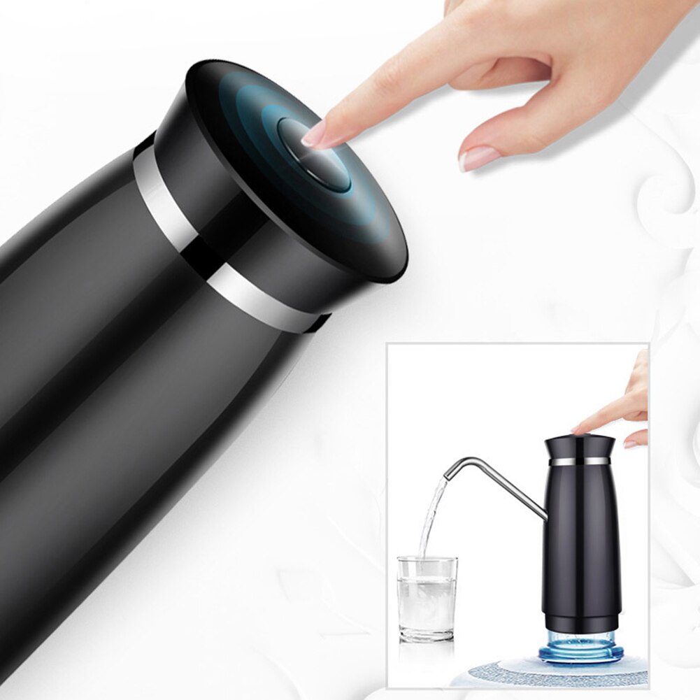Handpress hem tur bärbar strömbrytare vattenpump automatisk elektrisk usb-laddning fat gallon dricksvattenflaska dispenser