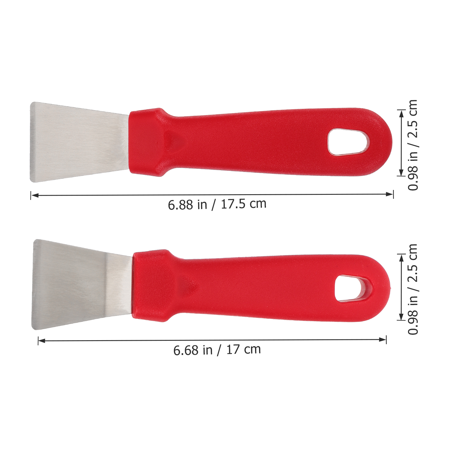 4PCS Refrigerator Ice Shovel Stainless Steel Ice Removal Shovel Defroster