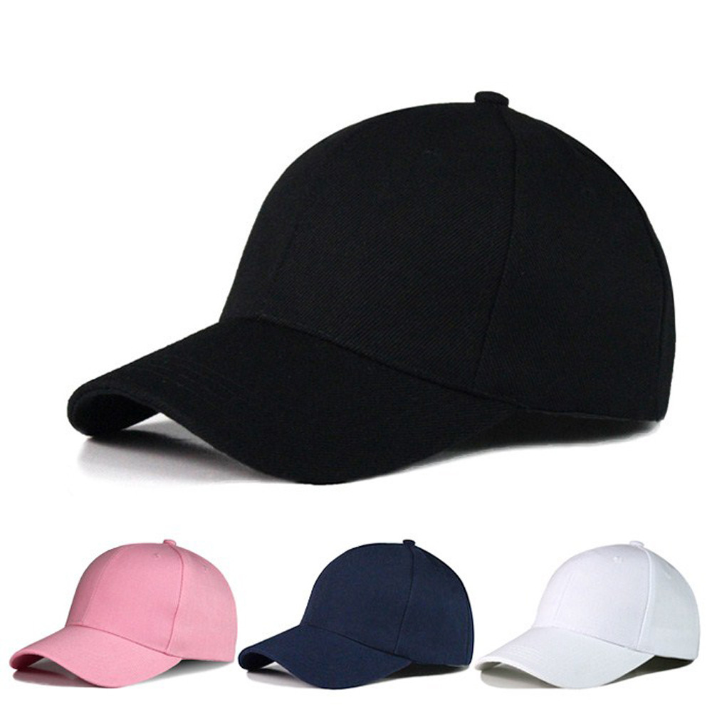 Baseball kasket kvinder mænd kasket mand hat sommer justerbar unisex snapback hip-hop ensfarvet hatte kasketter tilbehør