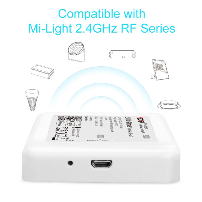 1 pièces MiBOXER Milight WL-IBOX1 2.4G WiFi Box LED de contrôle 2.4G sans fil WiFi Rgb contrôleur télécommande intelligente