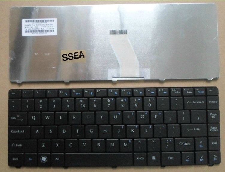 Ssea Us Keyboard Voor Acer Aspire 4332 4732 4732Z Emachines D525 D725 Voor Gateway NV40 NV42 NV44 NV48 NV480