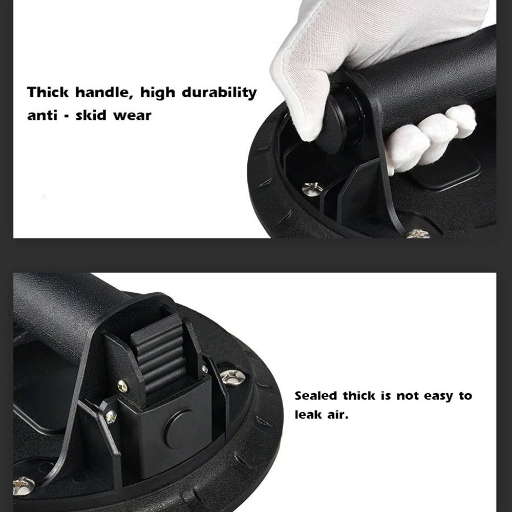 Vacuüm Zuignap 8Inch 200Kg Lager Capaciteit Zware Vacuüm Lifter Voor Graniet Tegel Glas Handmatig Tillen